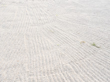 Abstract Background : Sand Texture Backbround From Golf Course