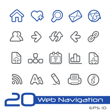 Web Icons -- Line Series