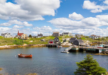 Buildings In Peggy's Cove