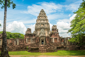 historic prasat hin phimai castle at nakhon ratchasima province,