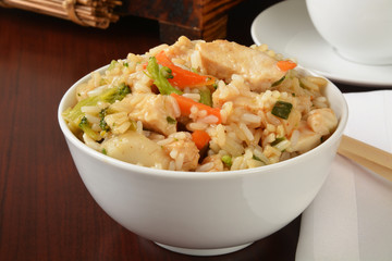 Poster - Bowl of chicken teryaki