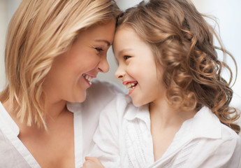 Wall Mural - mother and daughter