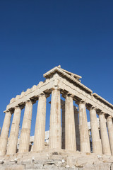 Parthenon temple in Acropolis