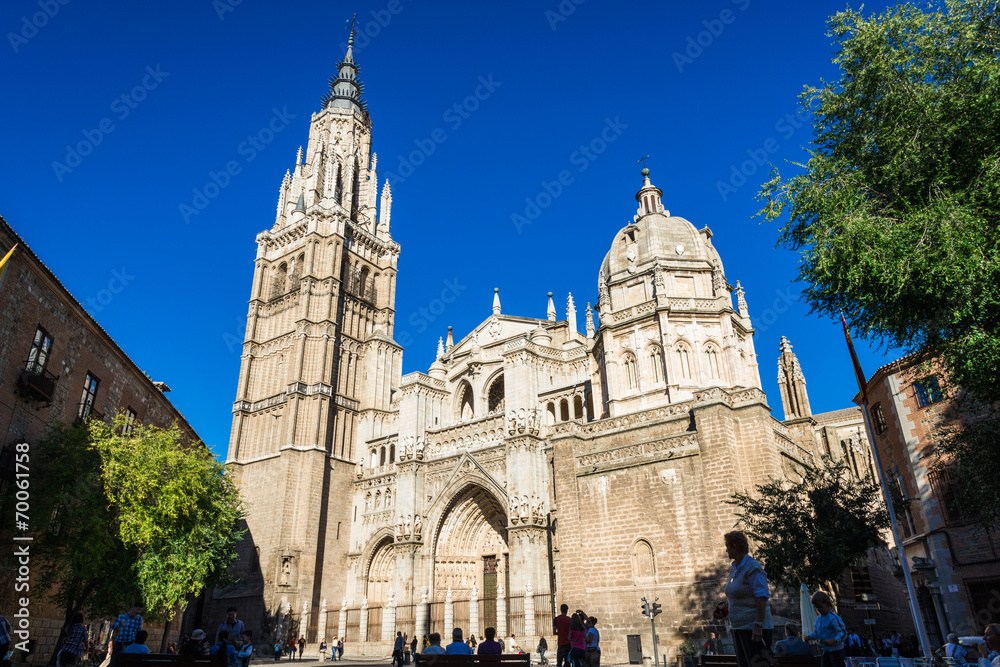スペイン　トレド大聖堂　Toledo Cathedral - obrazy, fototapety, plakaty 