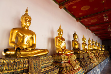 Wall Mural - buddha sculptures