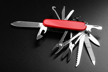 Red Swiss Knife Free Stock Photo - Public Domain Pictures