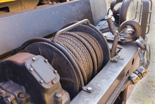The Image Of A Close Up Of A Winch