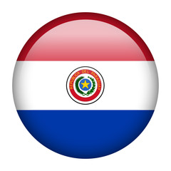 Poster - Paraguay flag button