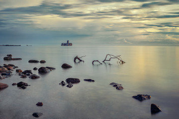 Fotomurali - Morze Bałtyckie o poranku