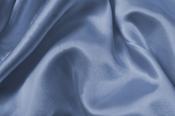 Texture blue satin, silk background