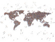illustrate of world map