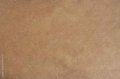 Fotografia, Obraz brown sriped kraft paper texture or background