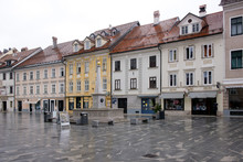 Main Square In Kranj