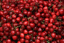 Cherries At A Market