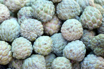 Wall Mural - Fresh Annona fruit.