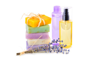 Poster - Handmade soaps and lotions