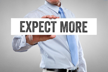 Canvas Print - Expect more