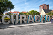 Curacao slogan / logo in Willemstad