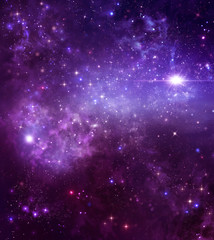Wall Mural - beautiful starry sky