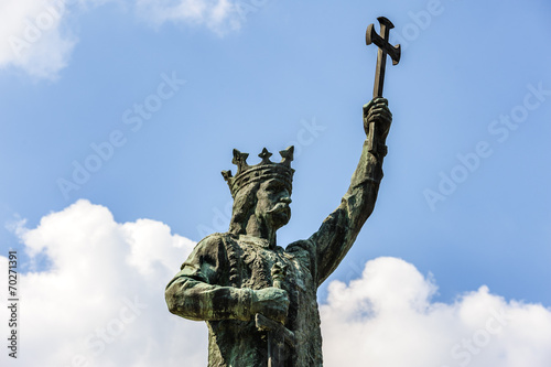 Fotografie, Obraz Monument of Stefan cel Mare in Chisinau, Moldova