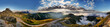 Leinwandbild Motiv Piękna panorama Świnicy