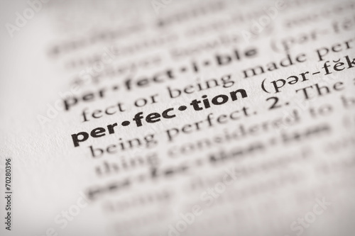 Fotografía Dictionary Series - Attributes: perfection