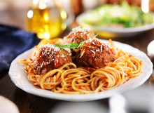 Spaghetti And Meatballs Dinner
