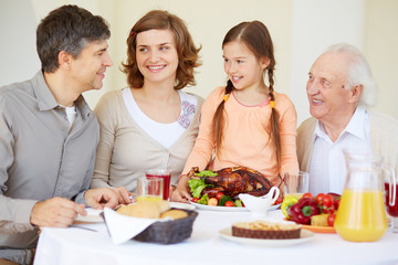 Poster - Traditional dinner