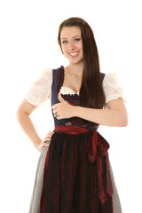 Wall Mural - Hübsches Mädchen im Dirndl