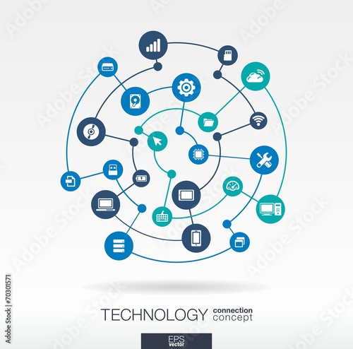 Fotografia Technology connection concept