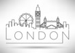 City of London Minimal Skyline Design