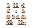 © Big Pearl - People Family icon set