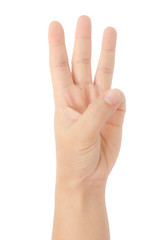 Hand sign