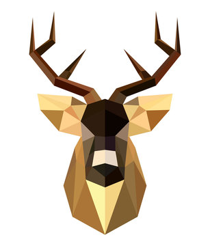 Abstract deer