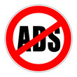 © whiteisthecolor - prohibition sign no ads