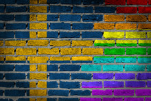 Dark Brick Wall - LGBT Rights - Sweden