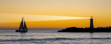Lighthouse At Ocean