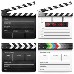 Clapper board set