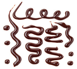 Wall Mural - sweet chocolate sauce