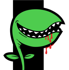 Sticker - Terror plant