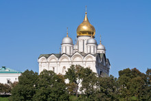 Archangel Cathedral In The Moscow Kremlin