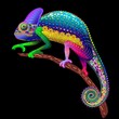 Chameleon Fantasy Rainbow Colors