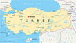 Turkey Political Map