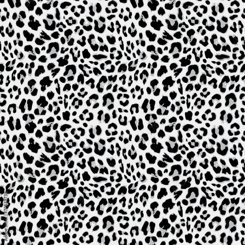 Stoffe zum Nähen Leopard nahtlose Musterdesign, Vektor-Hintergrund