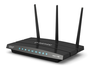 Aufkleber - Wireless internet router