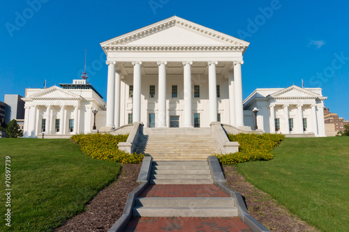 Fotografie, Obraz Virginia Statehouse building in Richmond, Virginia, USA