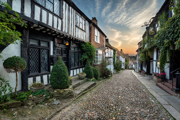 Wall Mural - Beautiful Cobbled Street