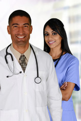 Wall Mural - Doctors and Nurse