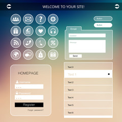Wall Mural - Mobile application