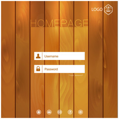 Wall Mural - Homepage